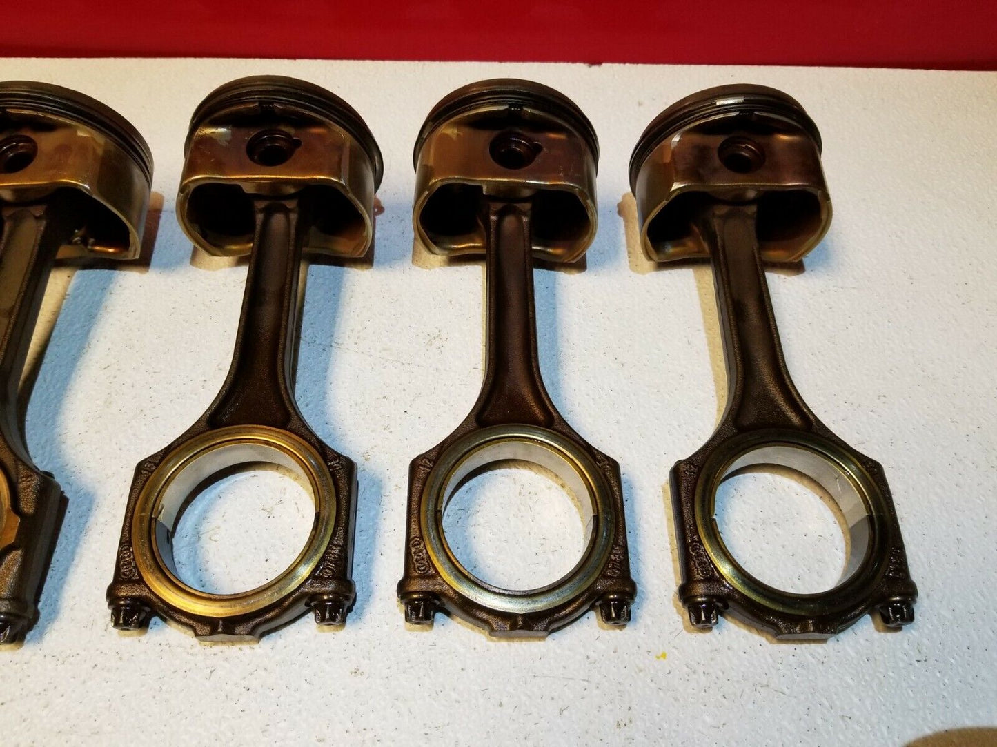 03 04 05 06 Audi A4 B6 3.0l Piston W/ Connecting Rod 6pcs Size: Std OEM •bgn•