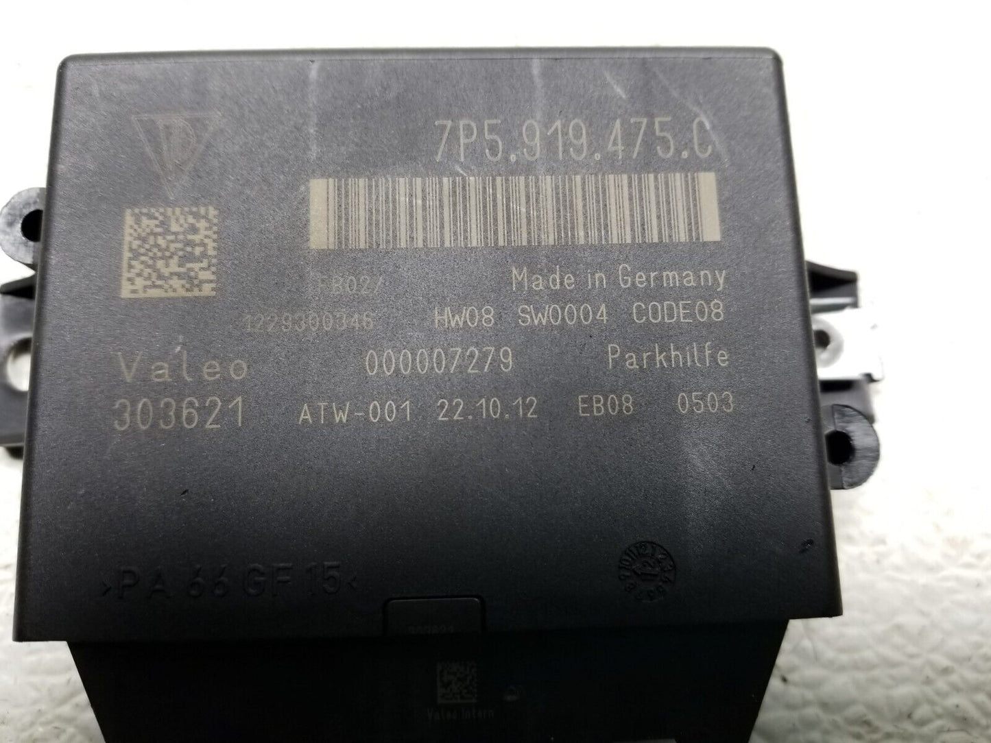 2011 - 2014 Porsche Cayenne Park Assist Control Module 7p5919475c OEM