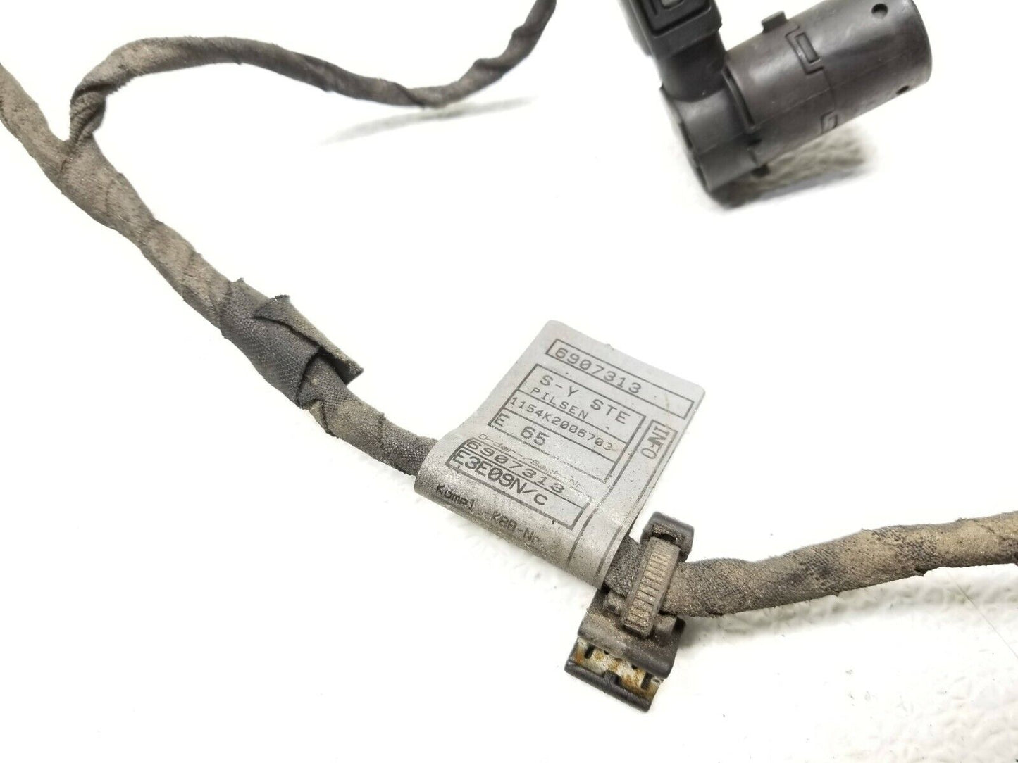 02 03 04 05 BMW 745i Rear Bumper Pcd Parking Assist Sensor W/ Harness OEM