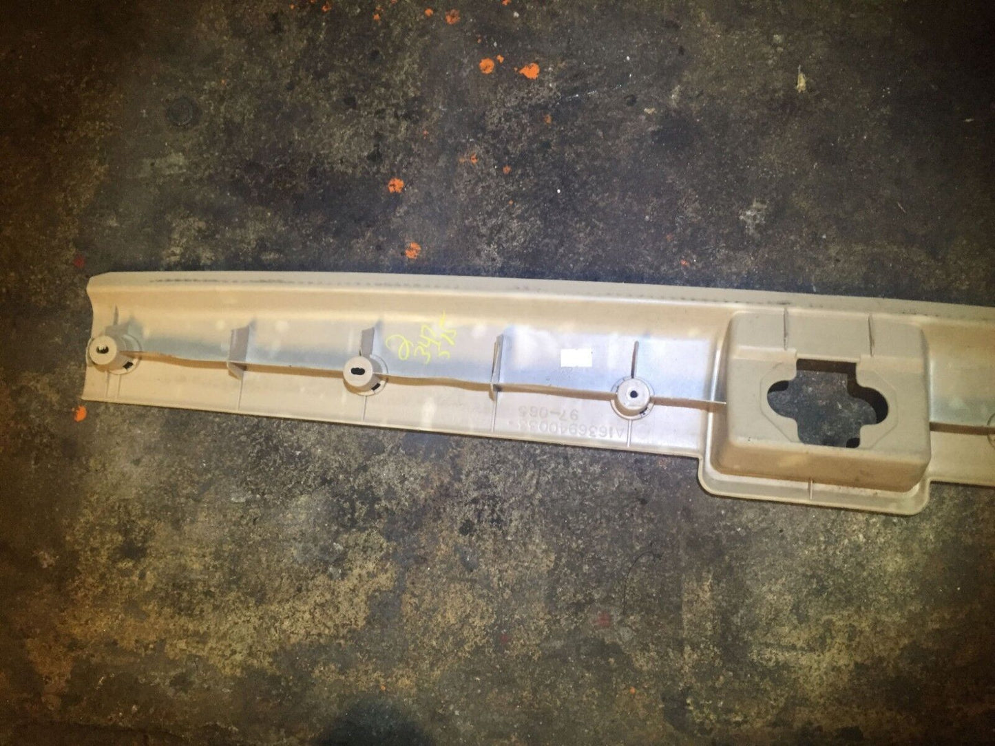 98 99 00 01 Mercedes W163 Ml320 Trunk Lower Trim Panel Cover Plate Tan OEM D34