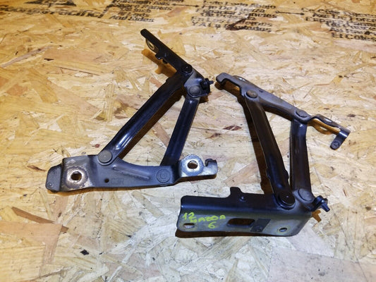 09 10 11 12 13 Mazda 6 Hood Hinge Left & Right Pair OEM