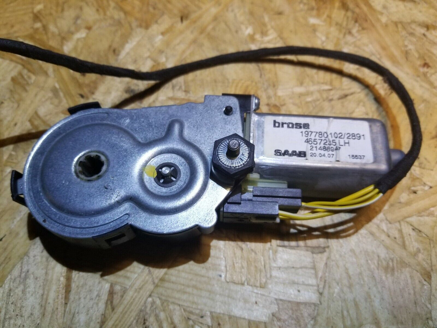 06 07 08 09 Saab 9-5 Aero Front Left Driver Seat Recline Motor OEM