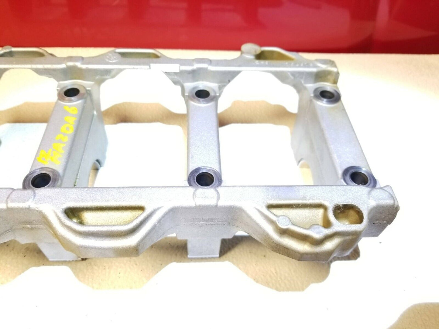 09 10 11 12 13 Mazda 6 2.5l Crankshaft Housing Support Bracket OEM 119k Miles