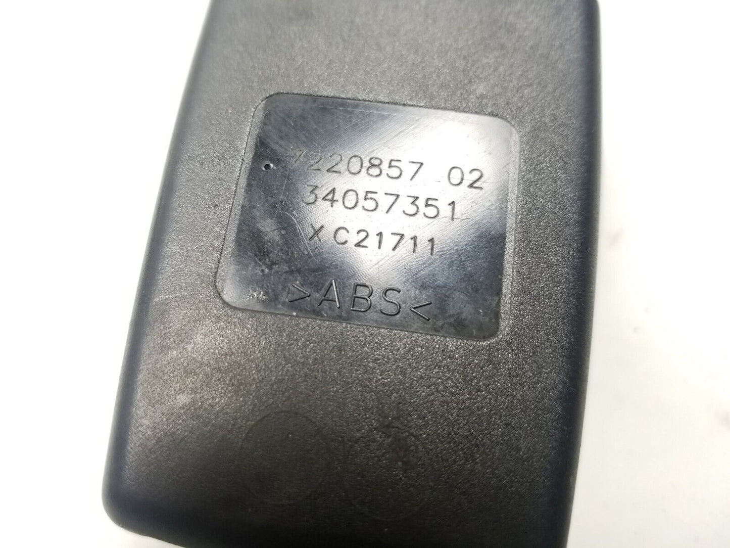 09 10 11 12 BMW 750li F02 Rear Seat Belt Buckle 3pcs OEM