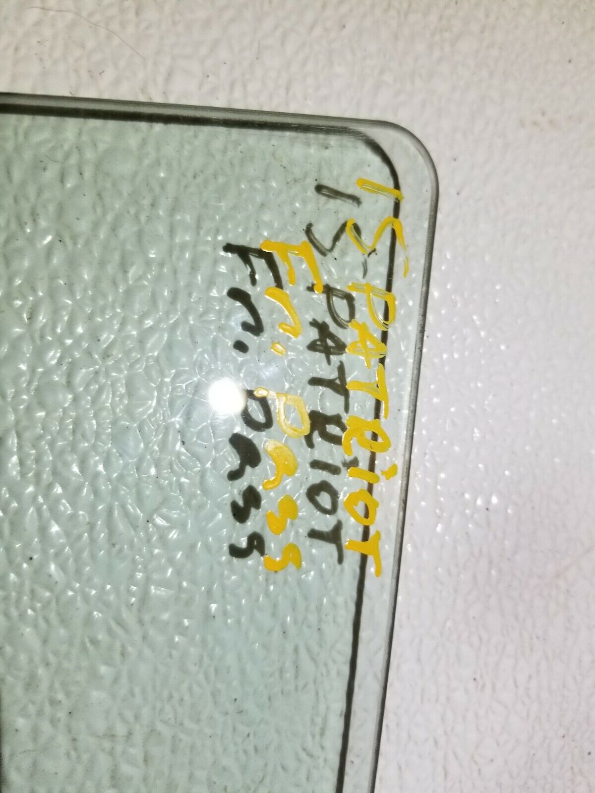 12 13 14 15 16 Jeep Patriot Front Right Pass Door Window Glass OEM 54k