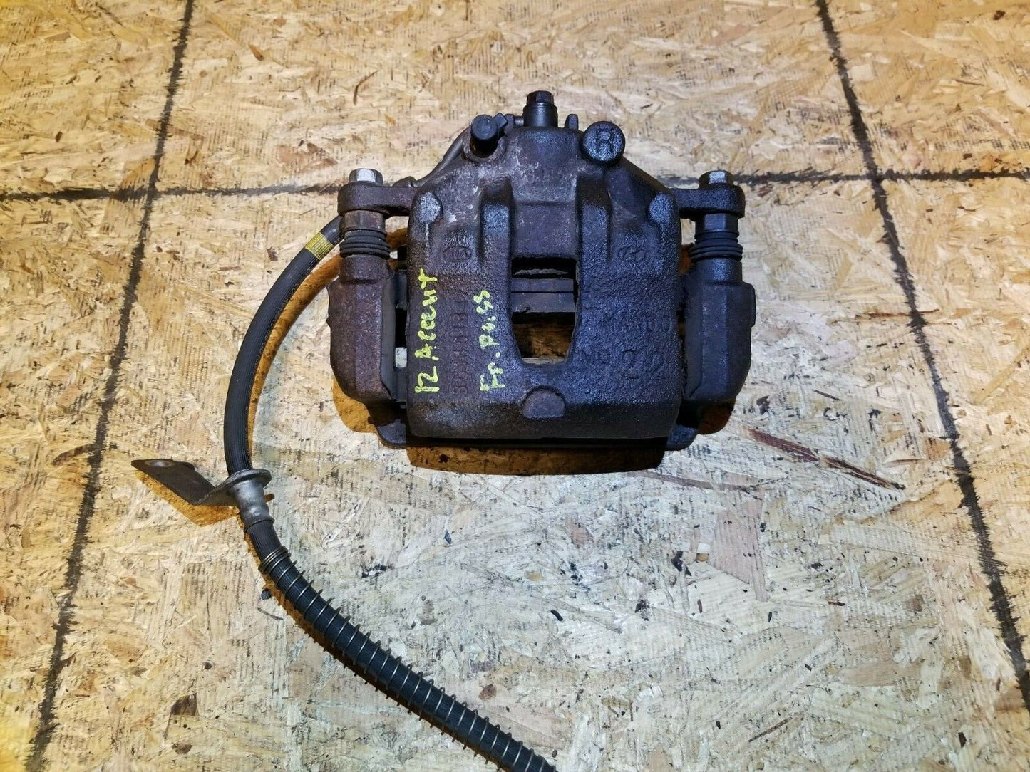 12 13 14 15 16 Hyundai Accent 1.6l Brake Caliper Front Right Passenger Side OEM