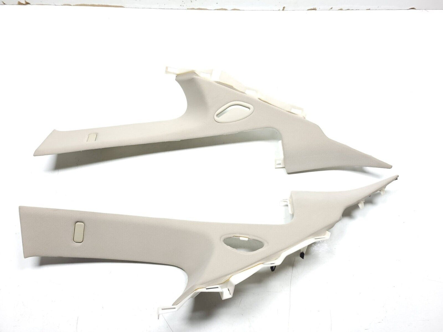 2014 2015 Infiniti Q60 Coupe Rear Pillar Trim Cover Left & Right 2pcs OEM