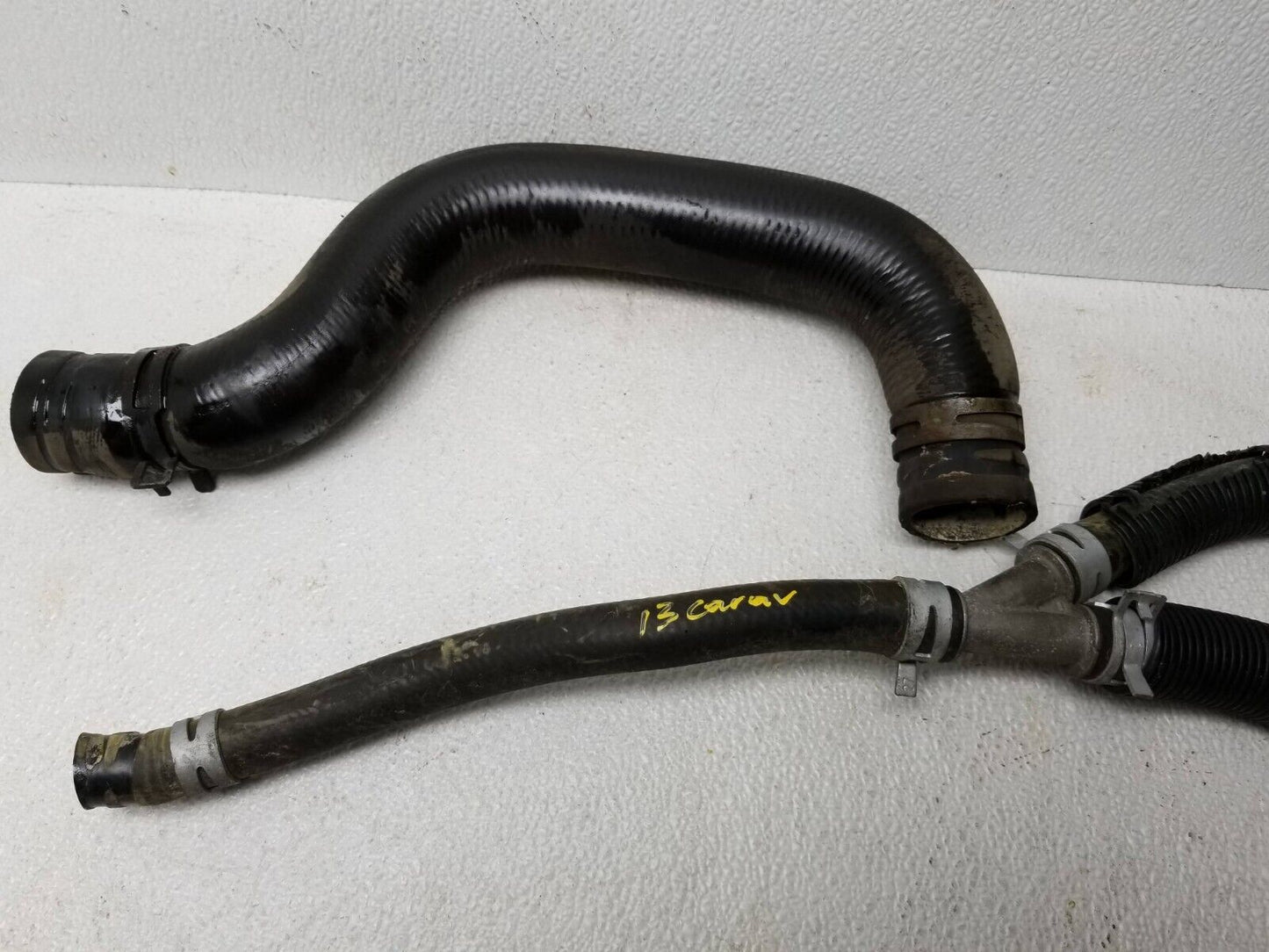 11 12 13 Dodge Grand Caravan 3.6l Coolant Hose Pipe Line 2pcs OEM