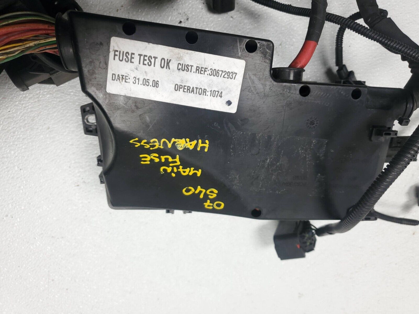 05 06 07 08 09 Volvo S40 2.4l Fuse Box Wire Harness OEM