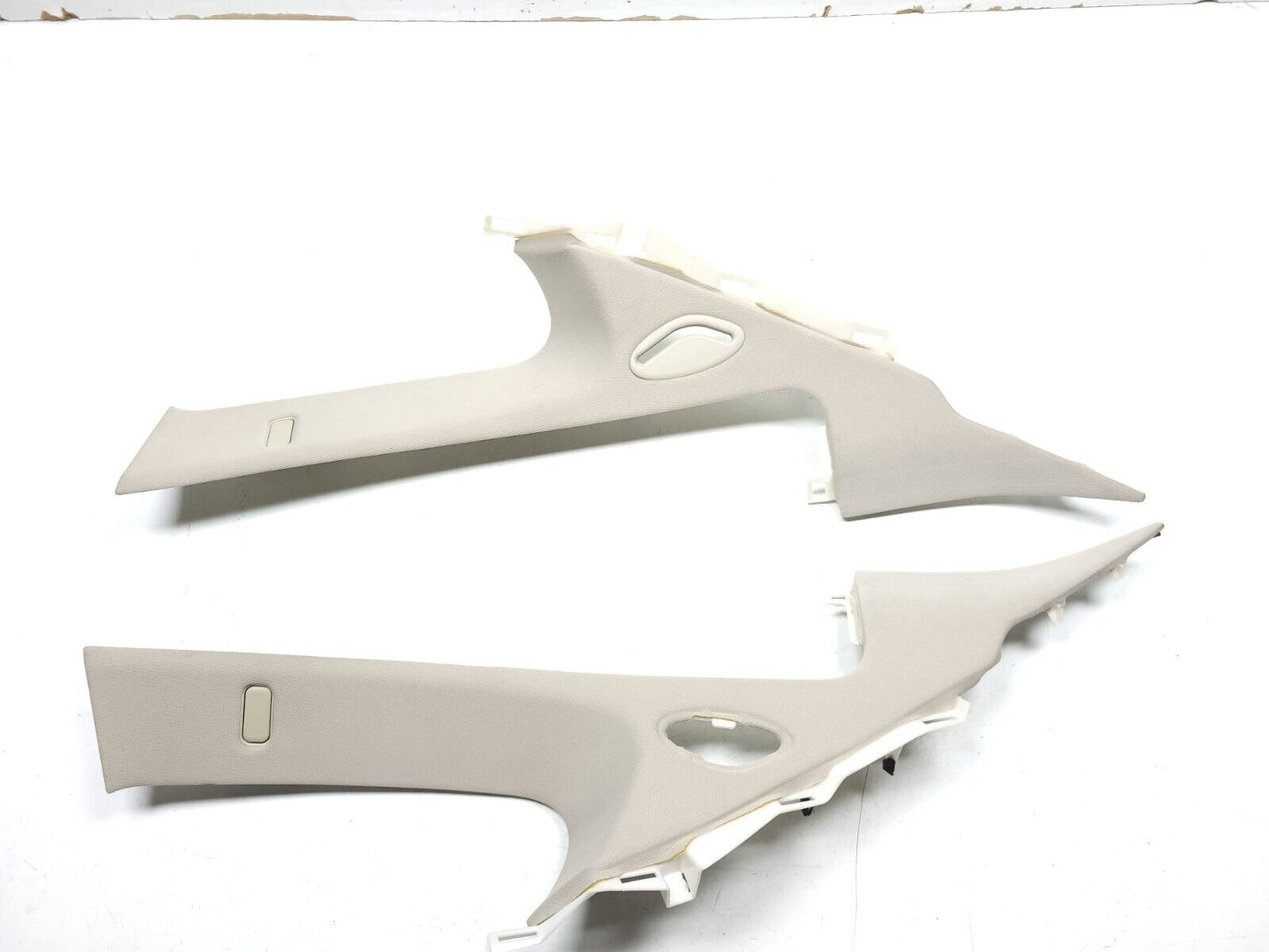 2014 2015 Infiniti Q60 Coupe Rear Pillar Trim Cover Left & Right 2pcs OEM