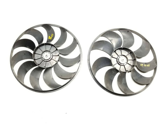09 10 11 12 Infiniti Fx35 Radiator Cooling Fan Blade Pair OEM