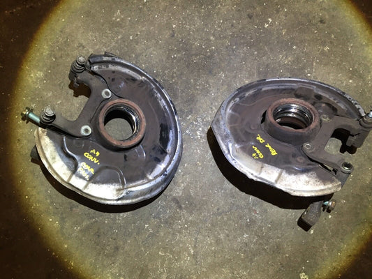 02 03 04 05 06 Audi A4 Quattro Disc Brake Rear Dust Shield Right & Left Pair OEM