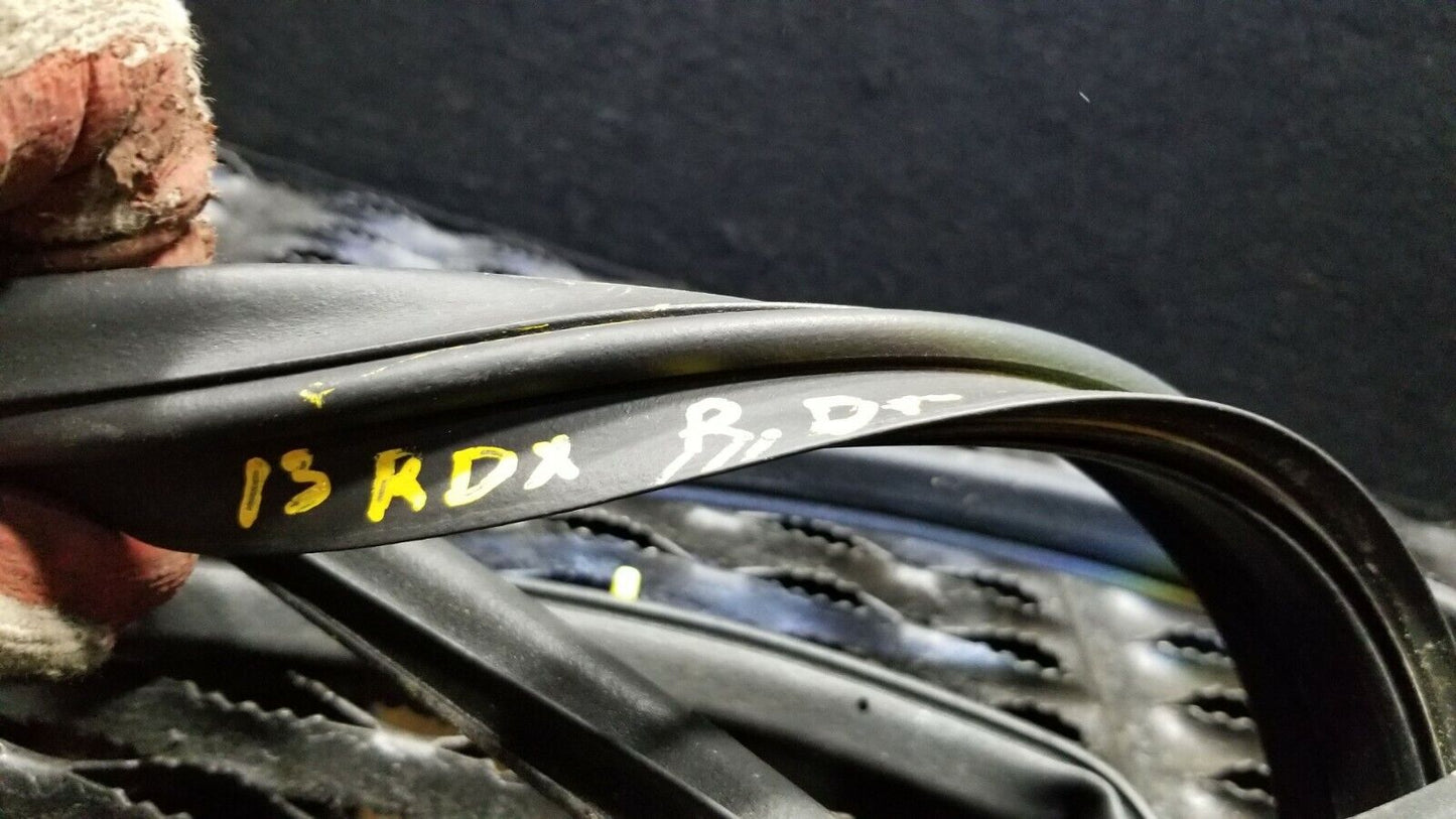 13 14 15 Acura RDX Door Weather Strip Seal Rear Left Driver Side OEM