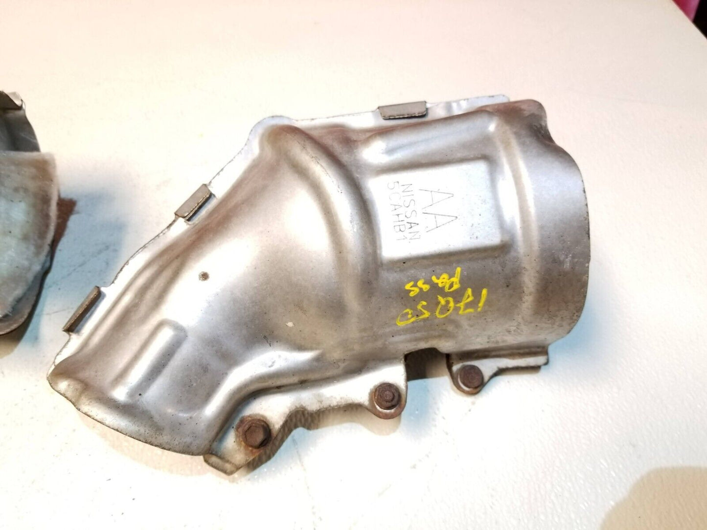 16 17 18 19 20 Infiniti Q50 3.0l Exhaust Heat Shield Left & Right 2pcs OEM 62k