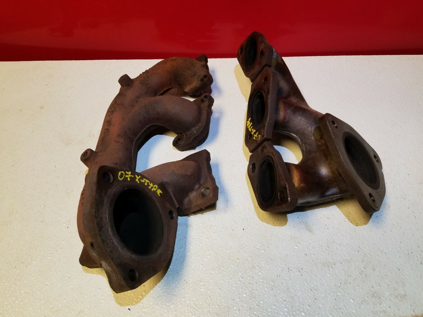 05 06 07 08 Jaguar X-type 3.0l Exhaust Manifold Left & Right Pair OEM 86k Miles