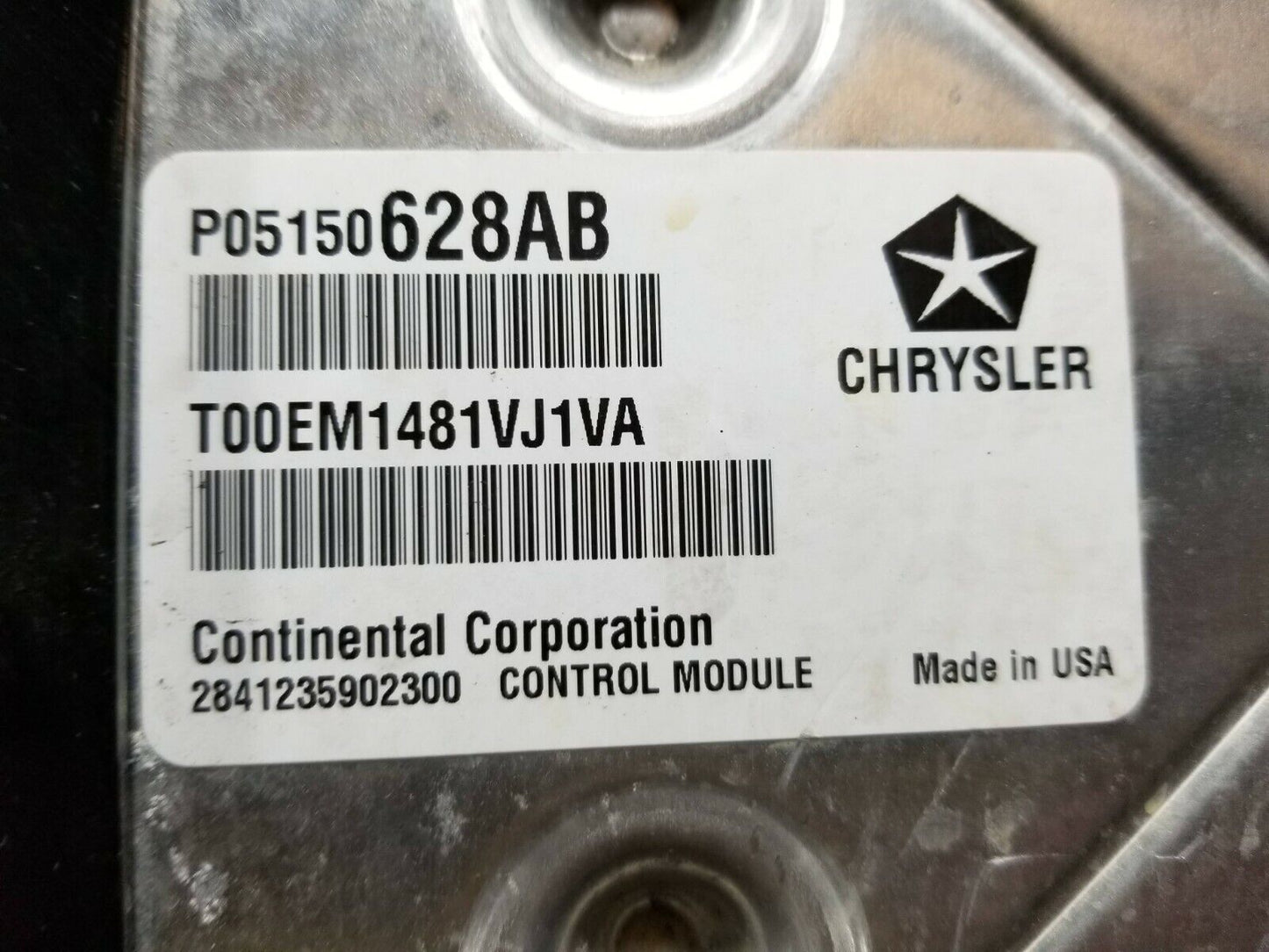 11 12 13 14 Chrysler 200s Convertible Engine Computer Control Module Ecm Ecu OEM