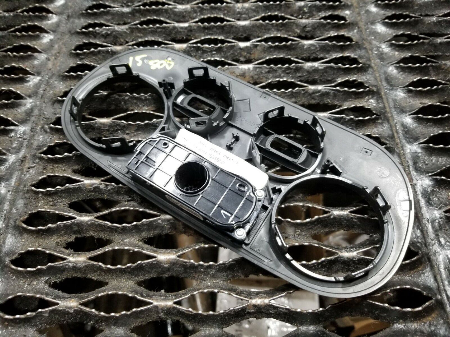 14 15 16 Fiat 500 Abarth Center Dash Trim HVAC Bezel W/ Heated Switch OEM 12k