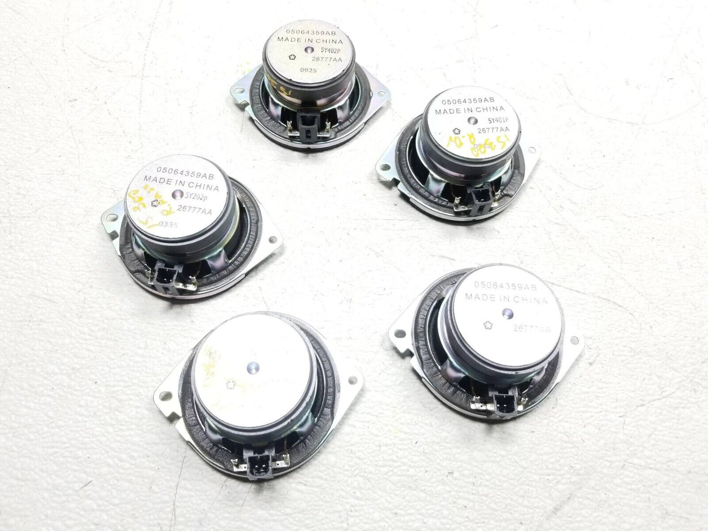 15 16 17 18 19 Chrysler 300 Audio Speaker 05064359ab 5pcs OEM 42k