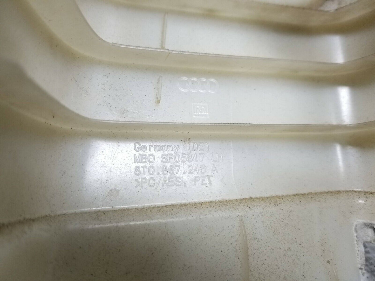 08 09 10 11 Audi A5 Coupe Center Left Driver Upper C Pillar Trim Cover OEM