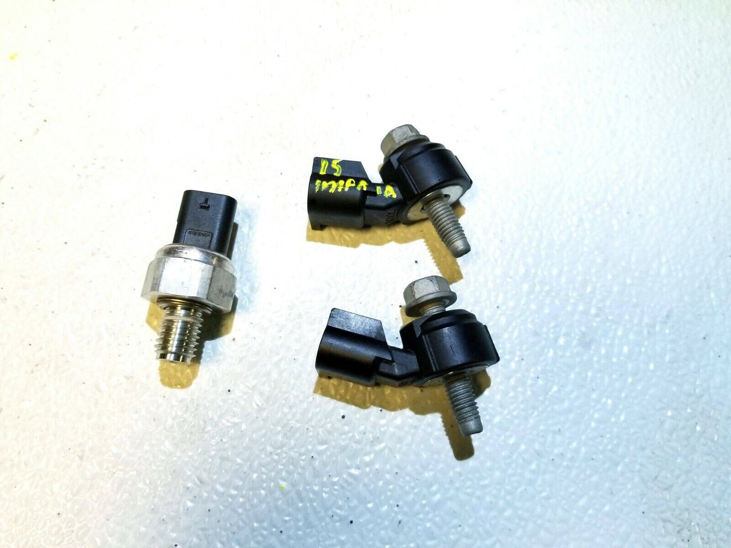 15 16 17 18 Chevy Impala 2.5l Knock Oil Pressure Sensor 3pcs OEM