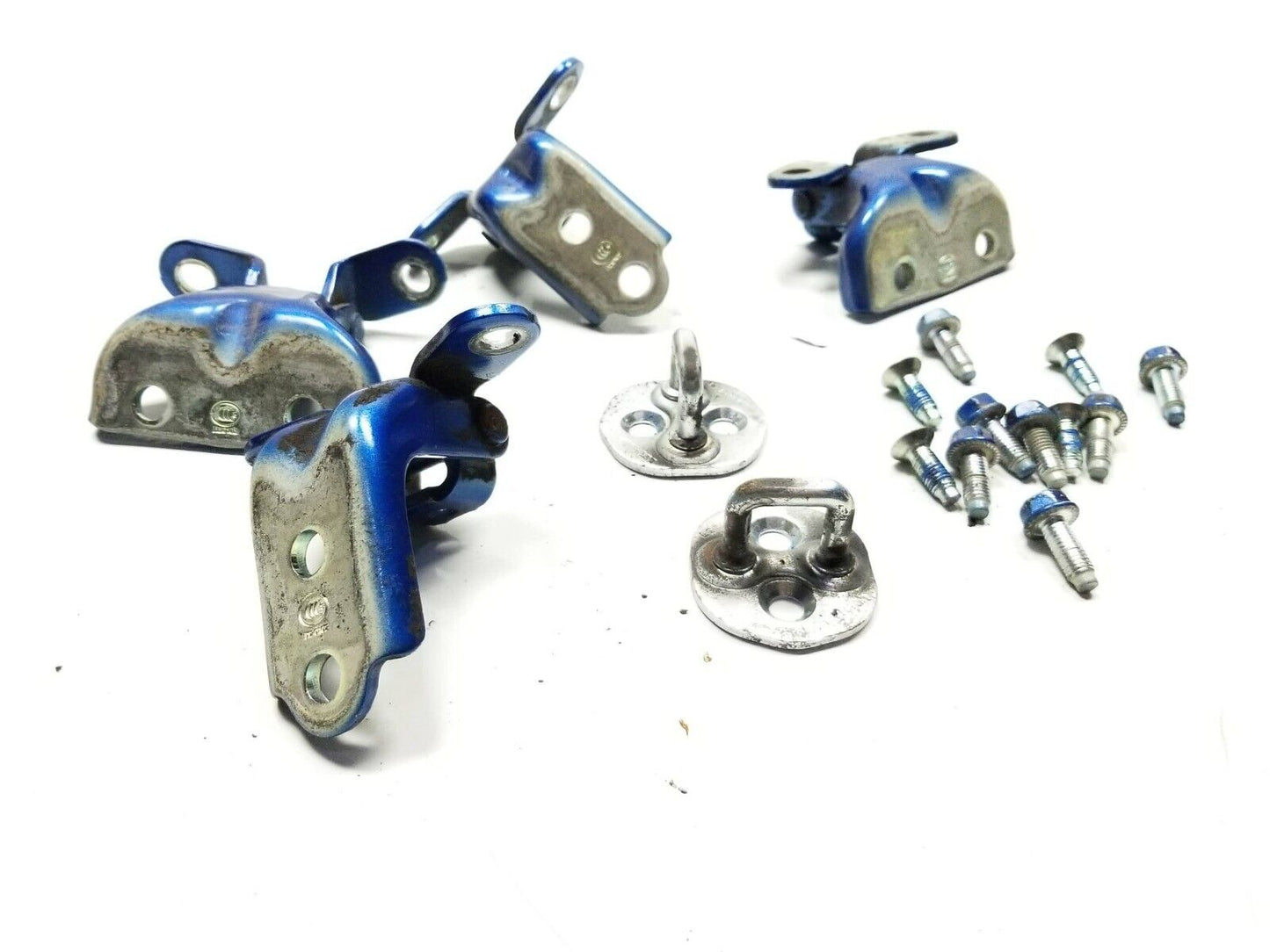 14 15 16 Kia Forte Sedan Door Hinge Front & Rear Right Passenger Side OEM 73k