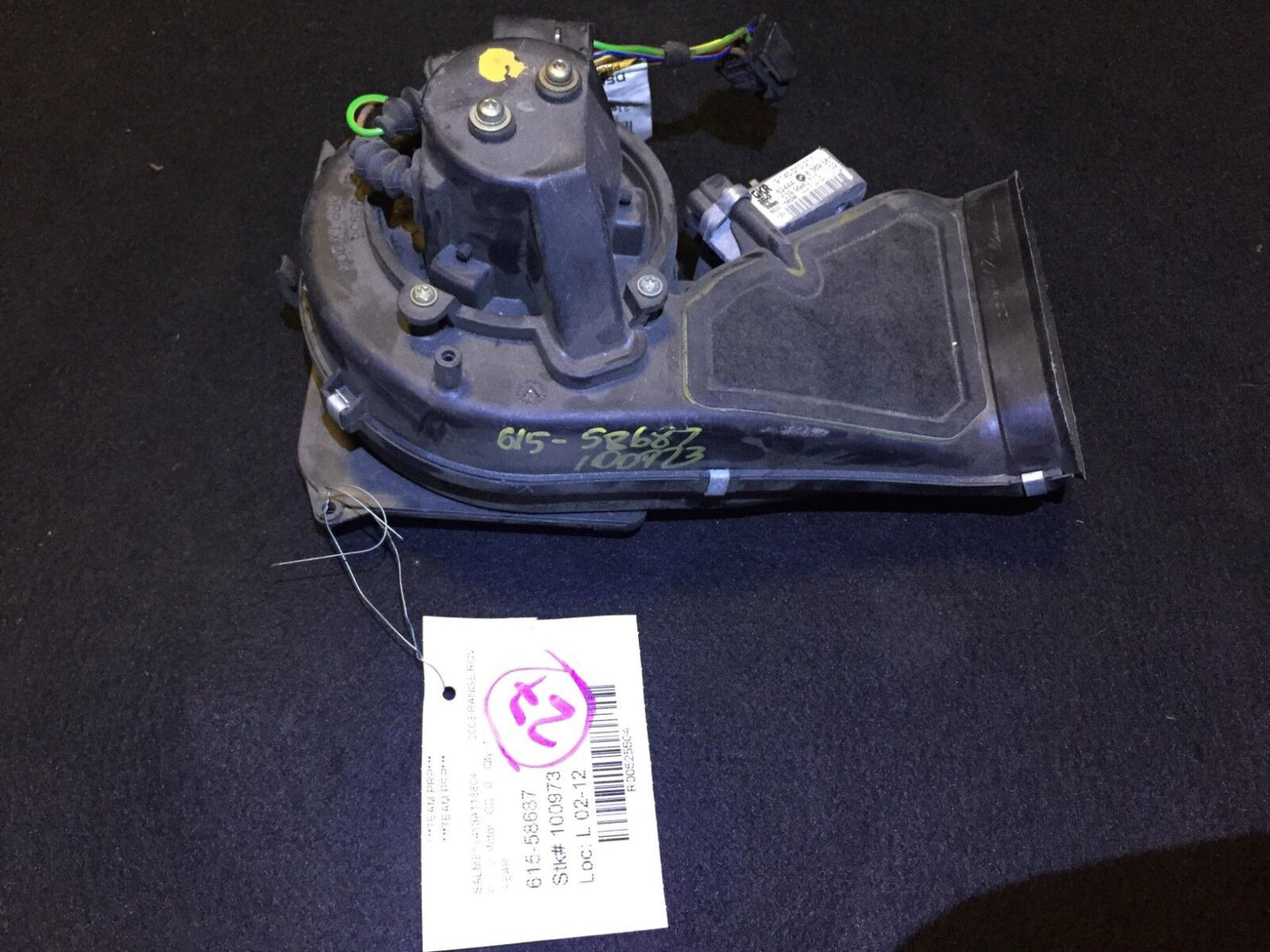 2003 2004 2005 Land Rover Range Rover Rear Heater A/c Blower Motor OEM