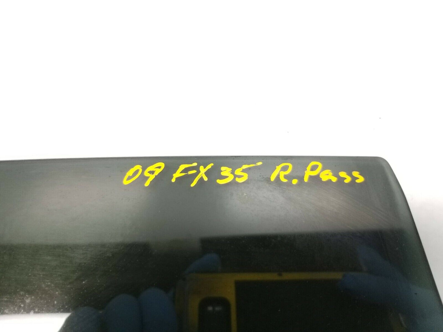 09 10 11 12 Infiniti Fx35 Rear Right Pass Door Window Glass OEM