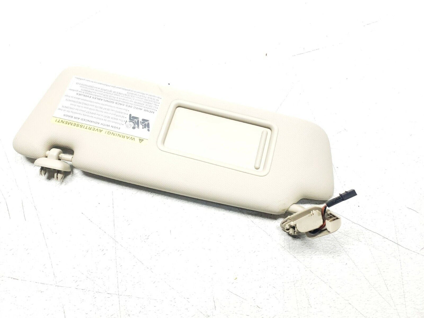 10 11 12 Audi Q5 Left Driver Sun Visor OEM 72k Miles