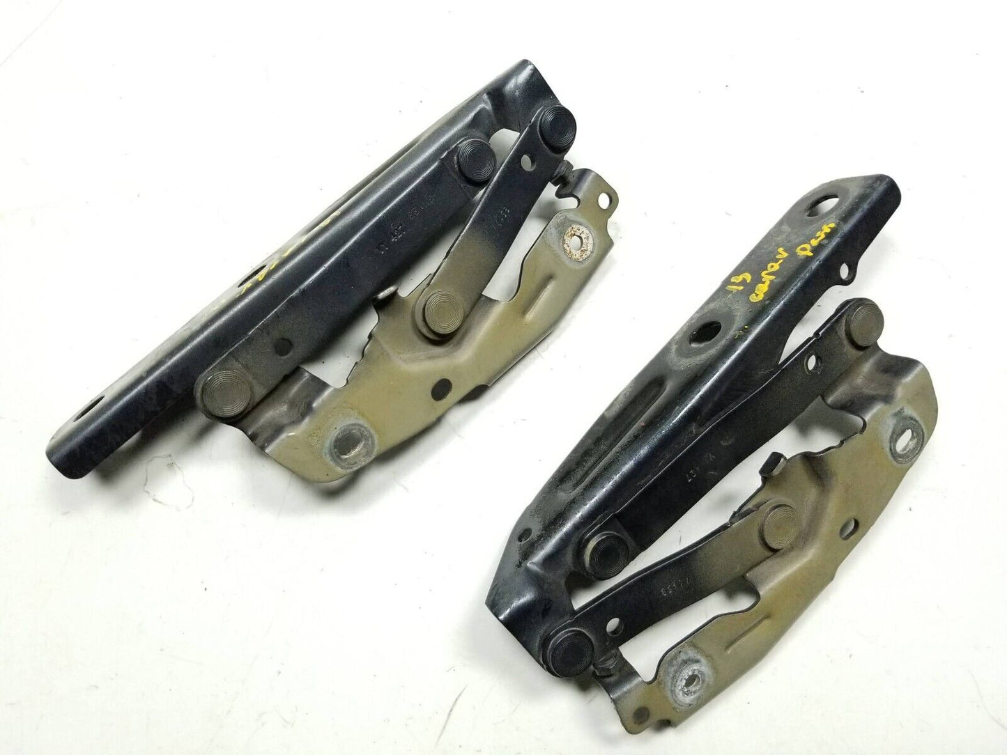 12 - 16 Dodge Grand Caravan Hood Bonnet Hinge Left & Right 2pcs OEM