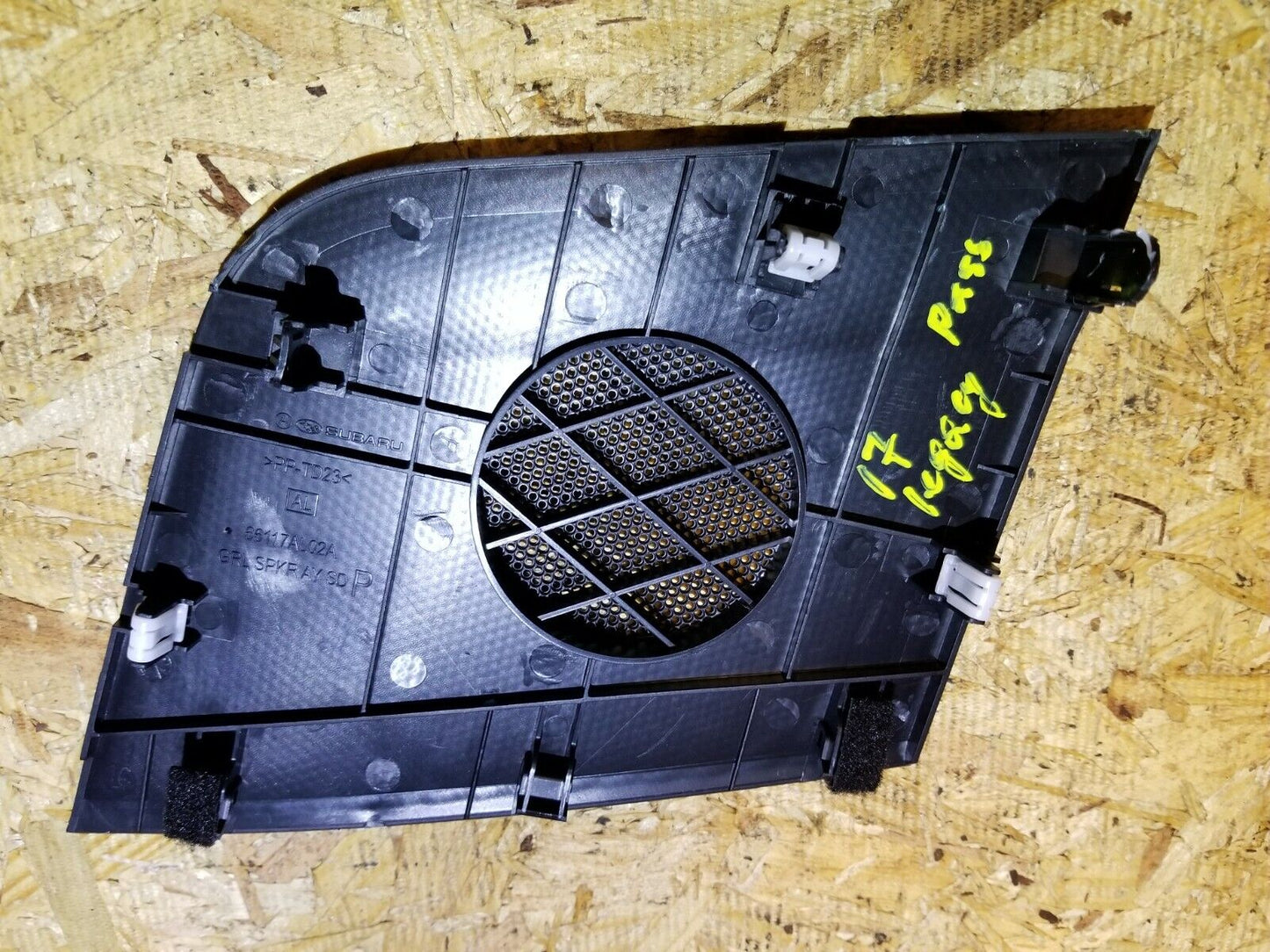 15 16 17 Subaru Legacy Dash Speaker Grille Trim Right Pass Side OEM 10k