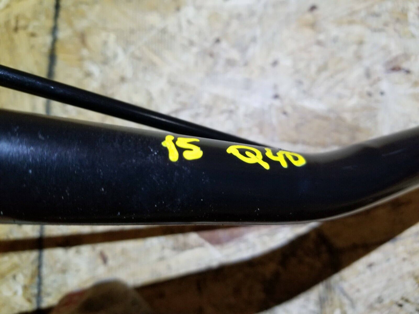2014 2015 Infiniti Q40 AWD Fuel Filler Neck Line Pipe Duct Tube OEM 34k