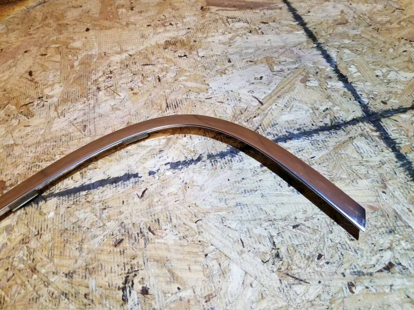 06 07 08 09 10 BMW 528i E60 Rear Left Driver Side Upper Door Chrome Molding OEM