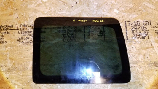 13 14 15 16 Jeep Patriot Rear Left Driver Dr Side Quarter Glass Window Back OEM
