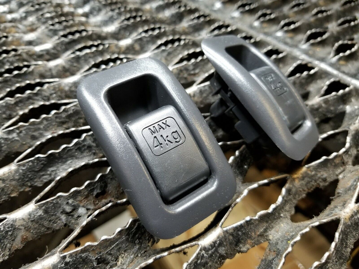 2004 2005 2006 Scion Xa Child Resistant Safety Hook Cover Cap 2 Pcs OEM