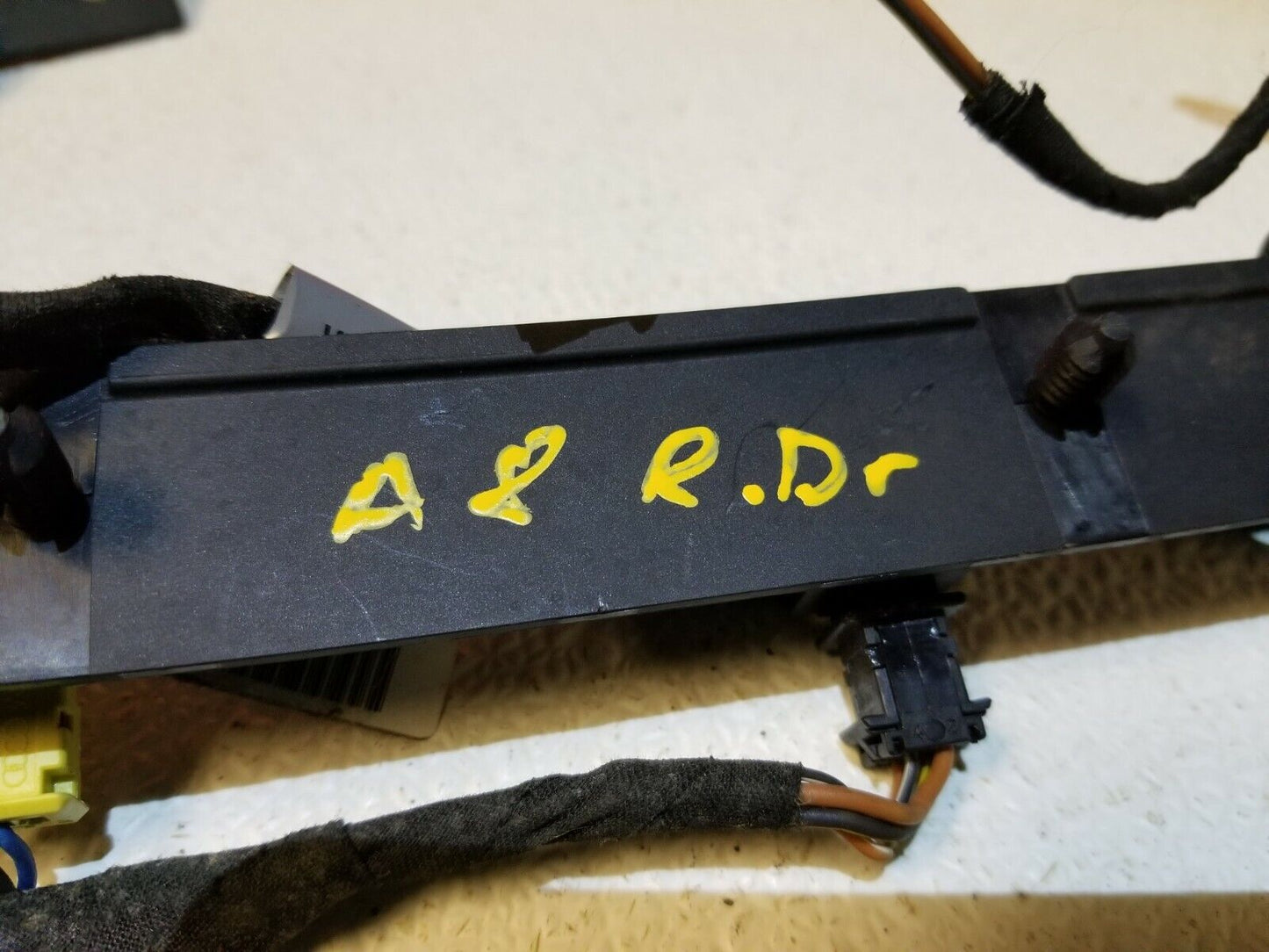 04 05 06 07 Audi A8 Rear Seat Wire Harness Left & Right Pair OEM