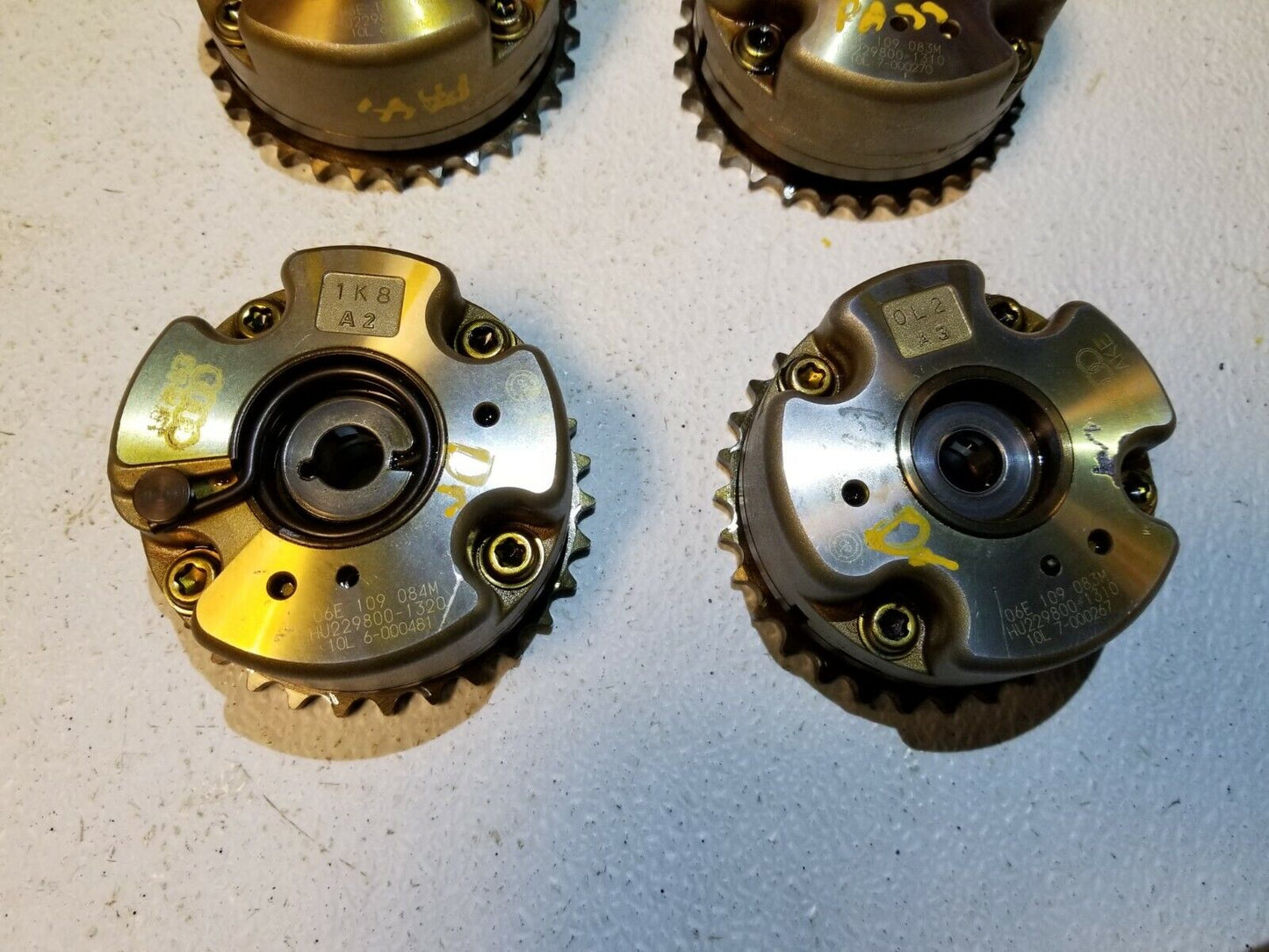 08 09 10 11 Audi A5 3.2l Intake & Exhaust Camshaft Gear 4pcs OEM