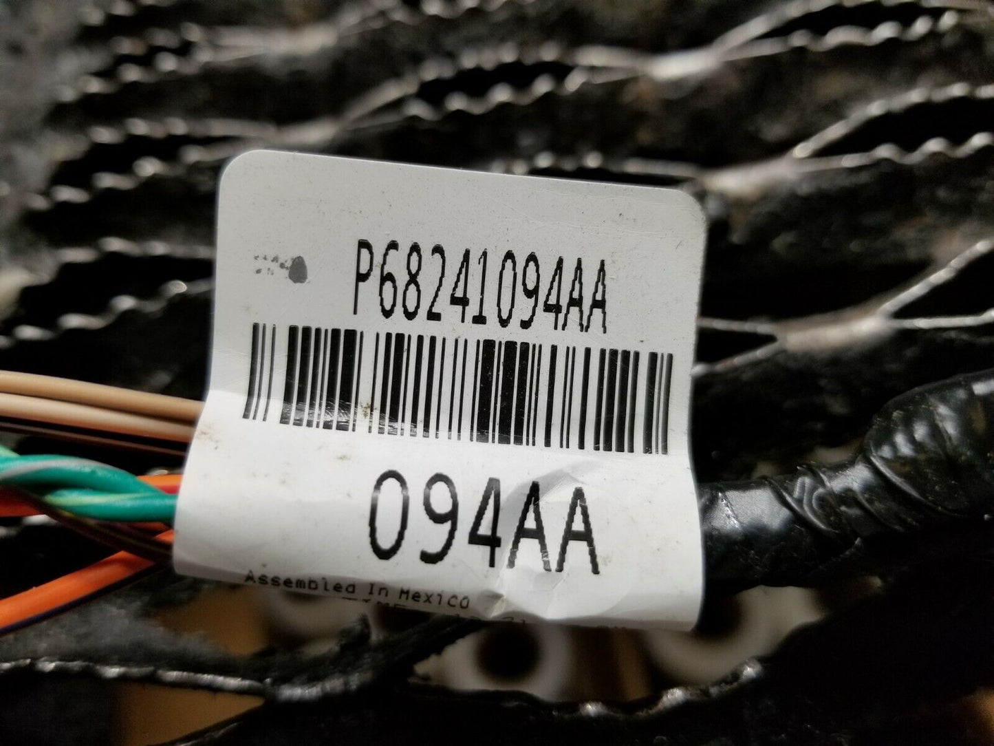 13 14 15 16 17 Jeep Compass Rear Right Passenger Side Door Wire Harness OEM 30k