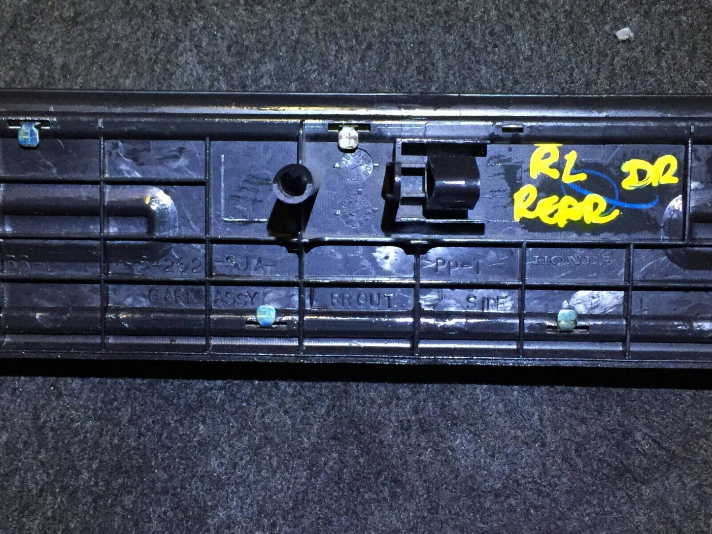 06 07 08 Acura Rl Rear Left Driver Door Step Scuff Sill Plate Trim Panel OEM D41
