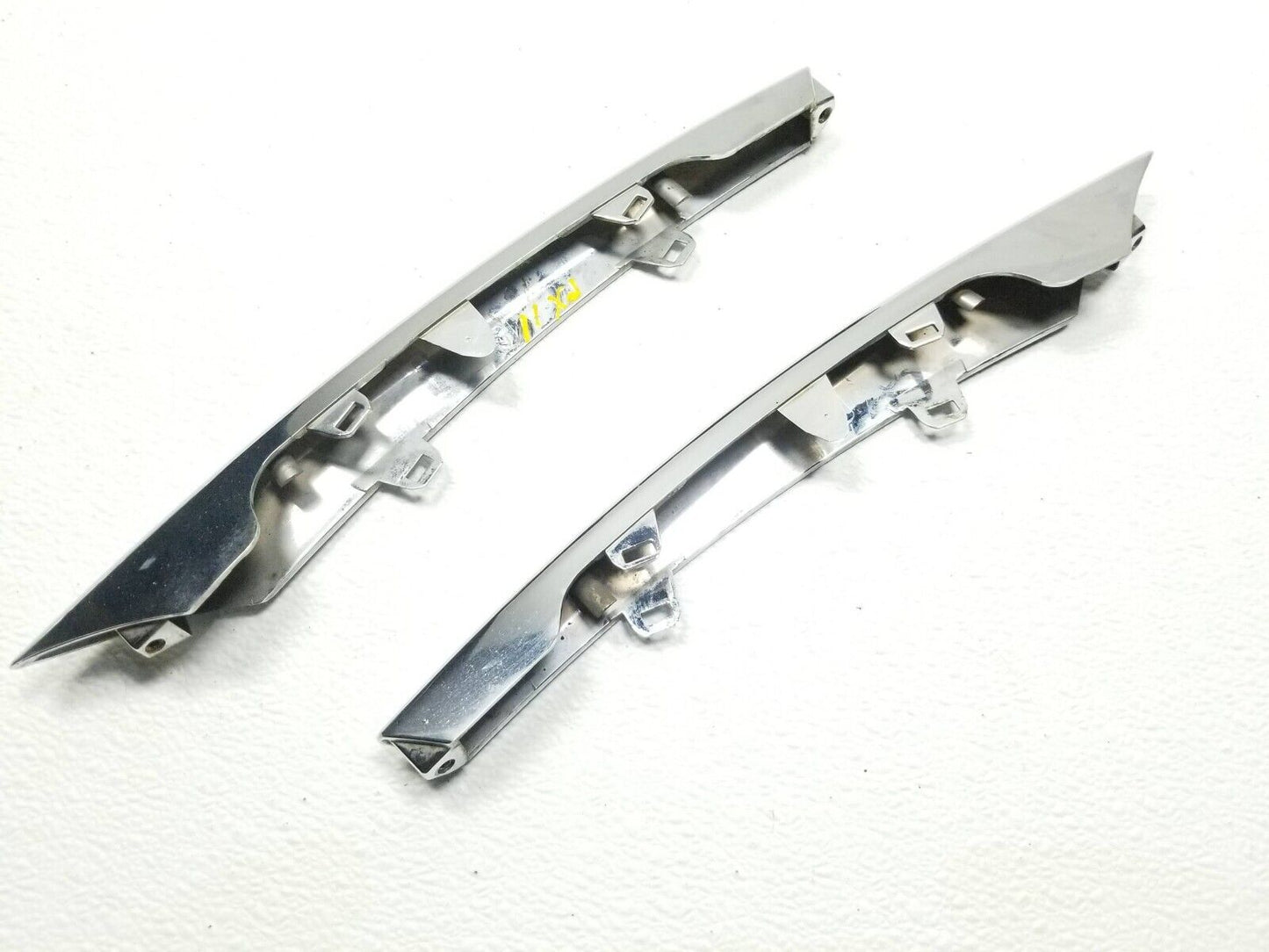10 11 12 13 Jaguar XJ Front Bumper Lower Grille Chrome Trim Left & Right OEM