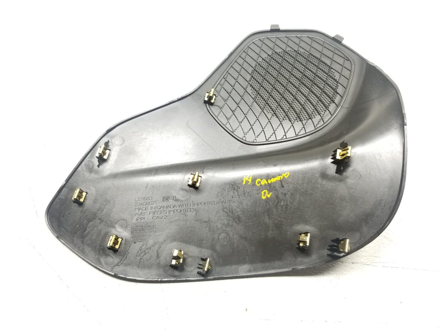 16 17 18 19 20 Chevrolet Camaro Rear Left Loudspeaker Cover Trim 23408071 OEM