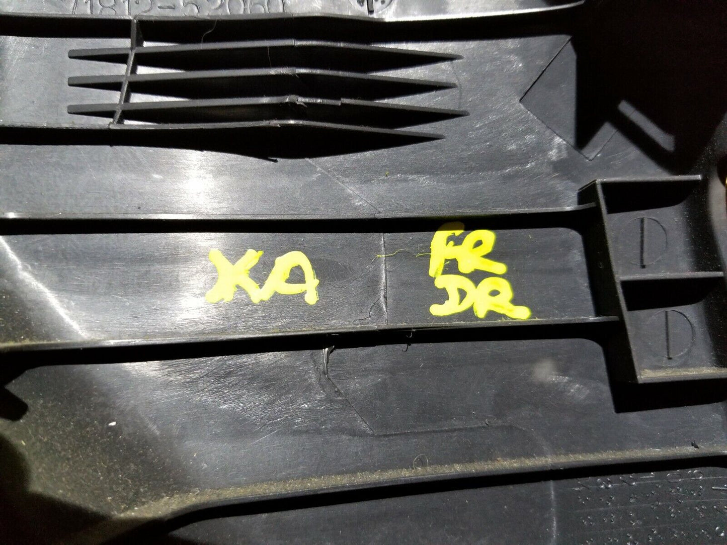 2004 2005 2006 Scion Xa Front Driver Seat Side Trim Panel W/ Adjust Knob OEM