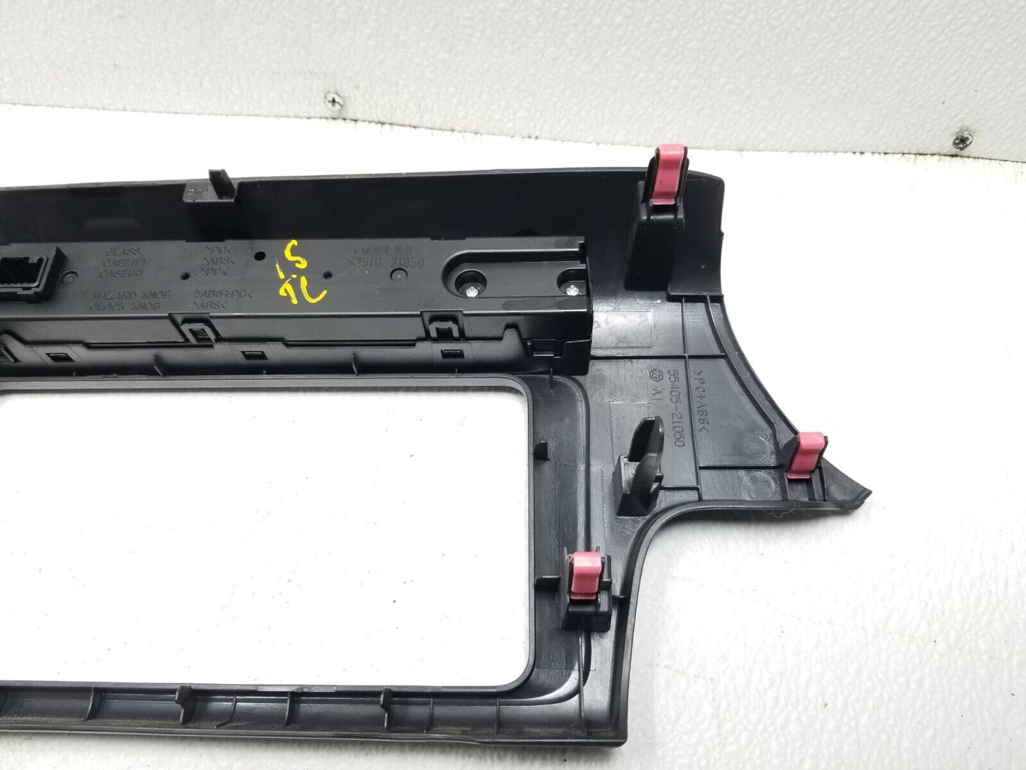 11 12 13 14 15 16 Scion Tc Center Console Information Screen Trim W/ Hazard OEM