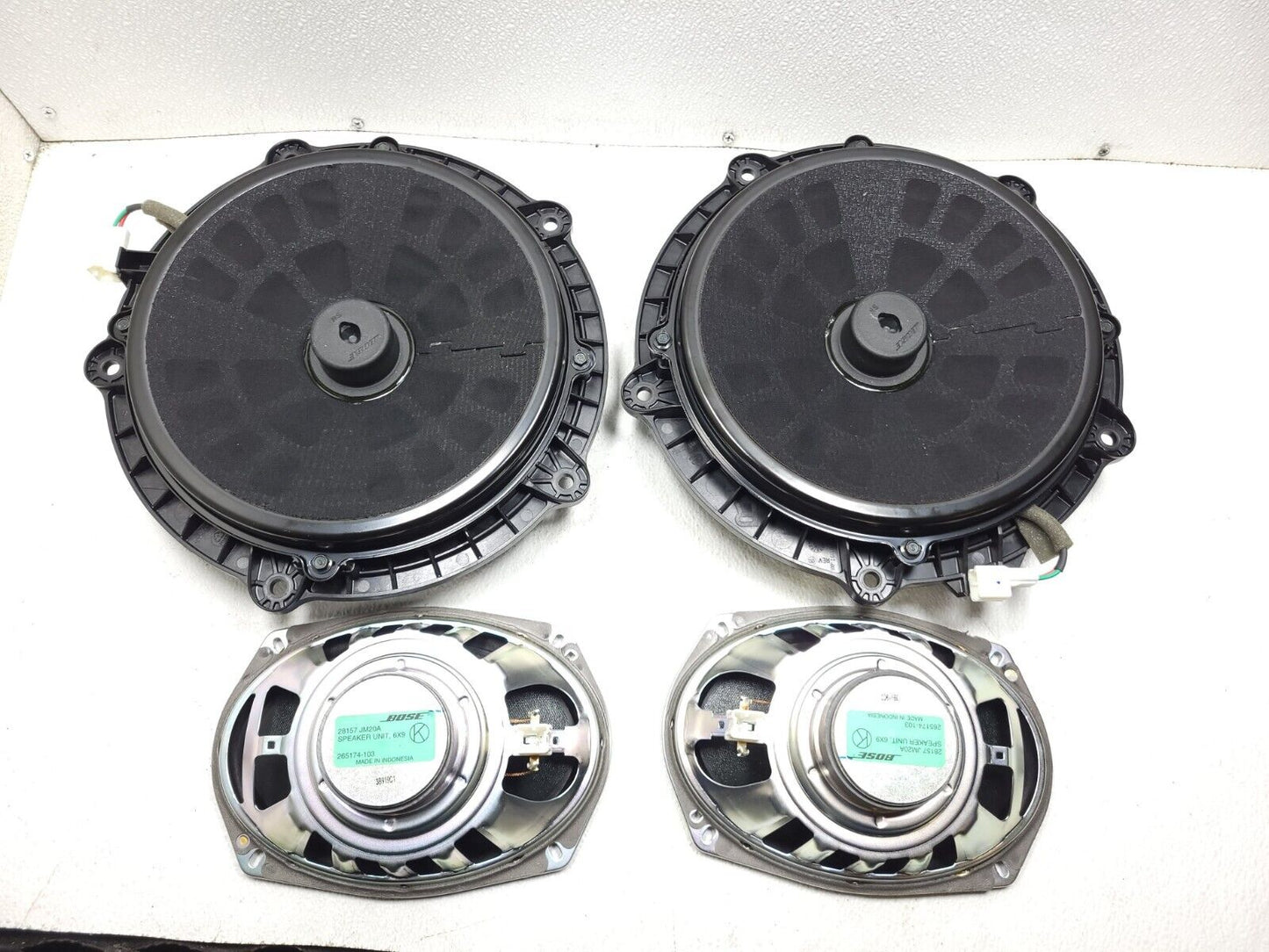 2014 2015 Infiniti Q60 Audio Speaker 4pcs OEM