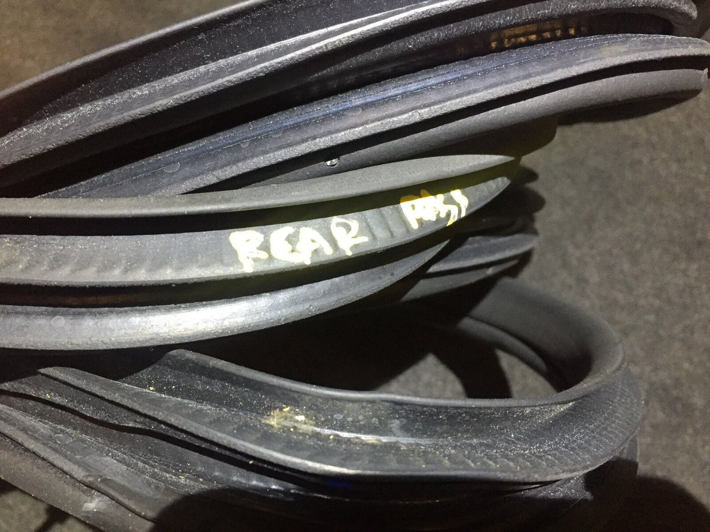 09 10 11 12 13 Mazda 6 Right Pass Rear Door Weatherstrip Seal OEM