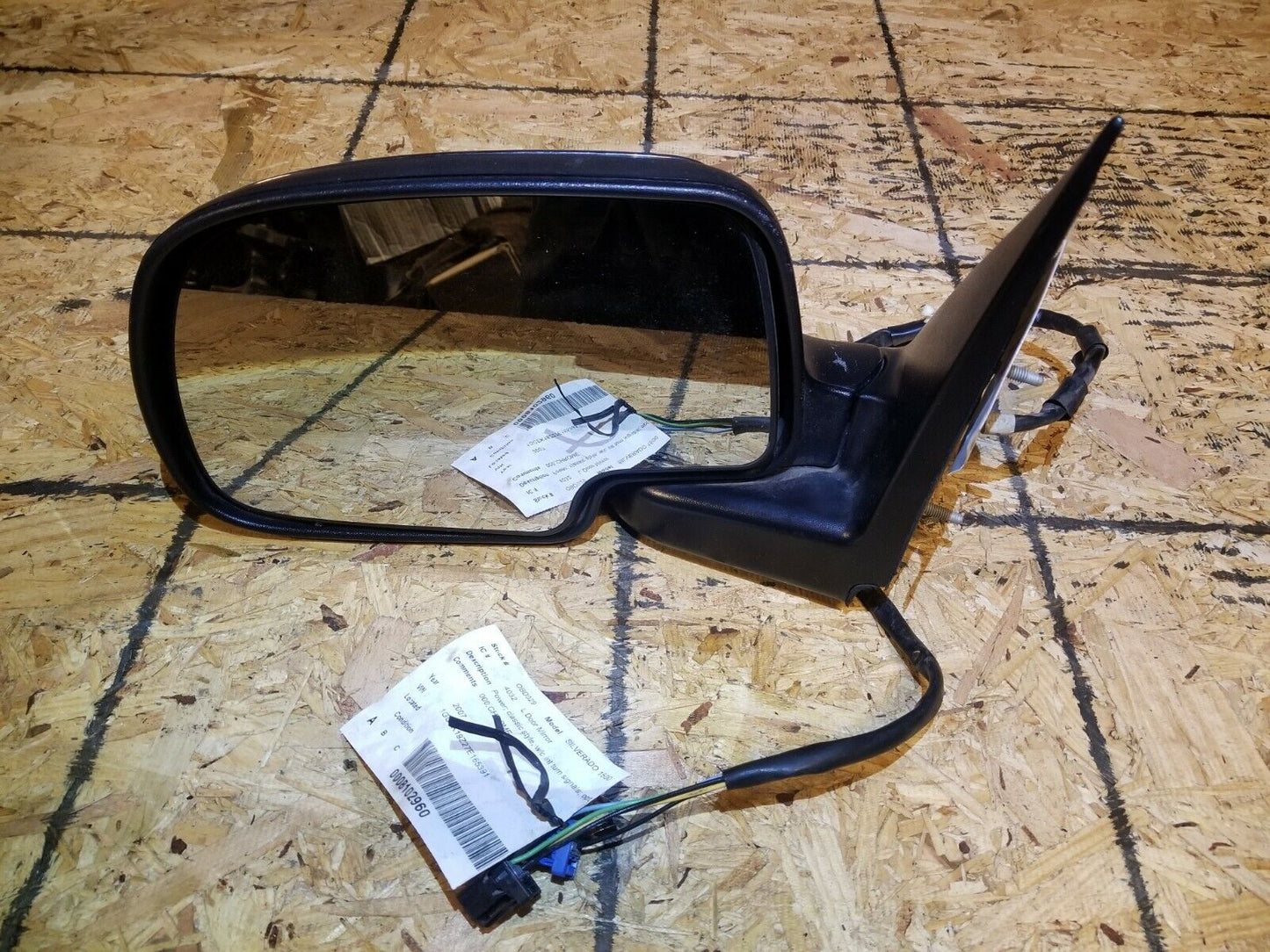 07 2007 Chevy Silverado Driver Left Door Side View Mirror OEM #27