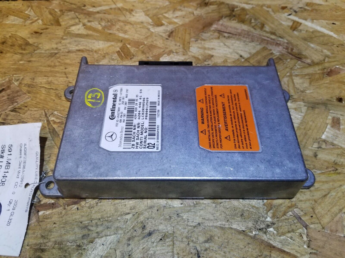 08 2008 Mercedes-benz Gl320 Communication Control Module A2048202085 OEM