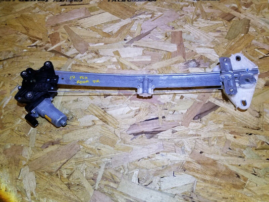 15 16 17 Acura TLX Rear Left Driver Side Door Window Regulator W/ Motor OEM