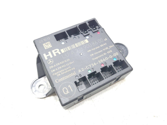 11 - 16 Mercedes E350 W212 Door Control Module Rear Right Pass Side OEM