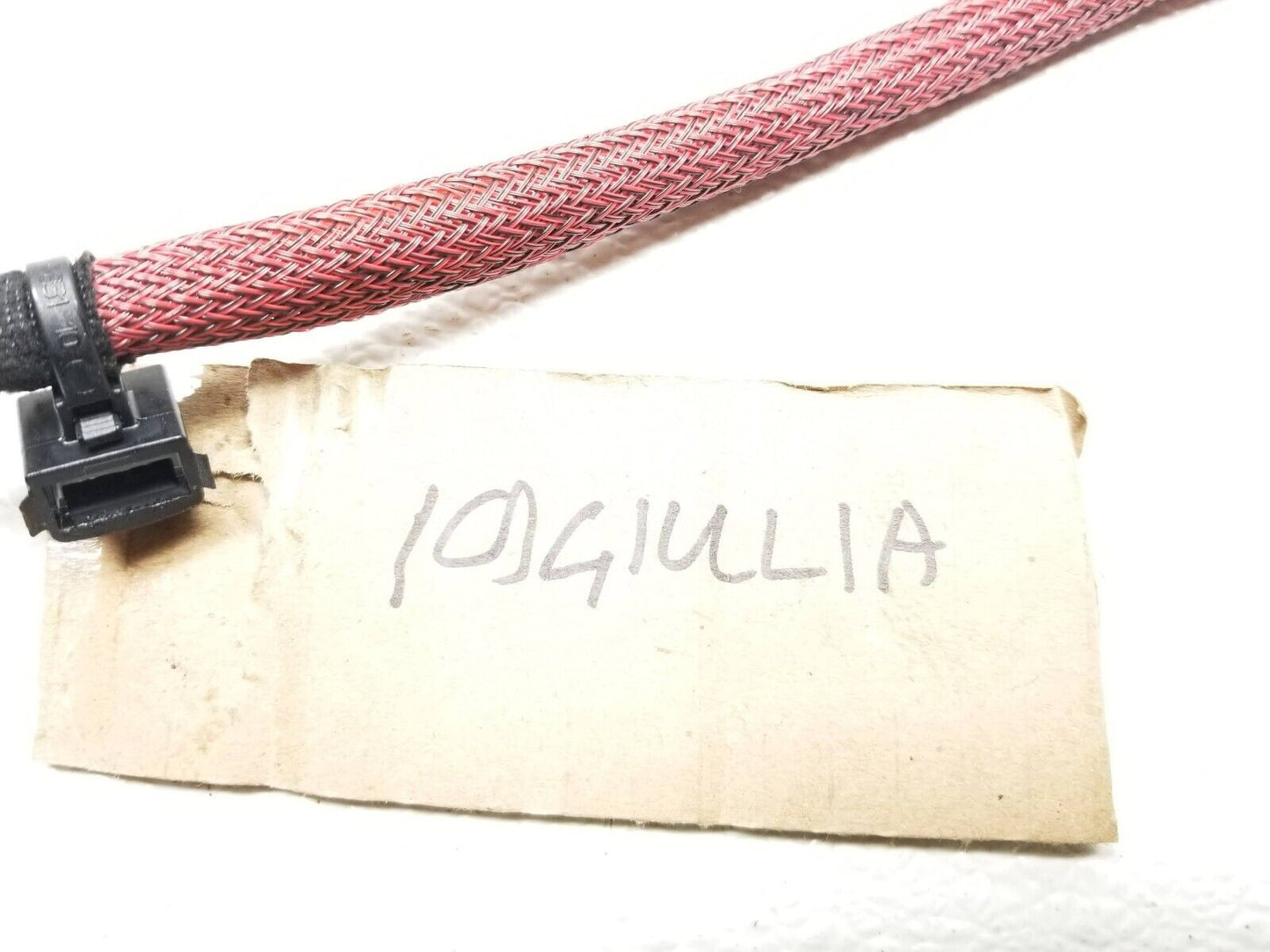 17 18 19 Alfa Romeo Giulia Trunk Battery To Fuse Box Cable Wire Harness OEM