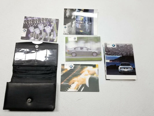 01 02 03 04 05 BMW E46 Owner's Manual W/ Case OEM